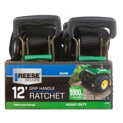 Reese Heavy Duty Ratchet Tie Down, 12ft.