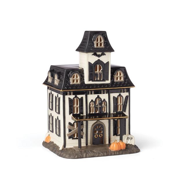 Lenox Classic Halloween Light-Up House Figurine