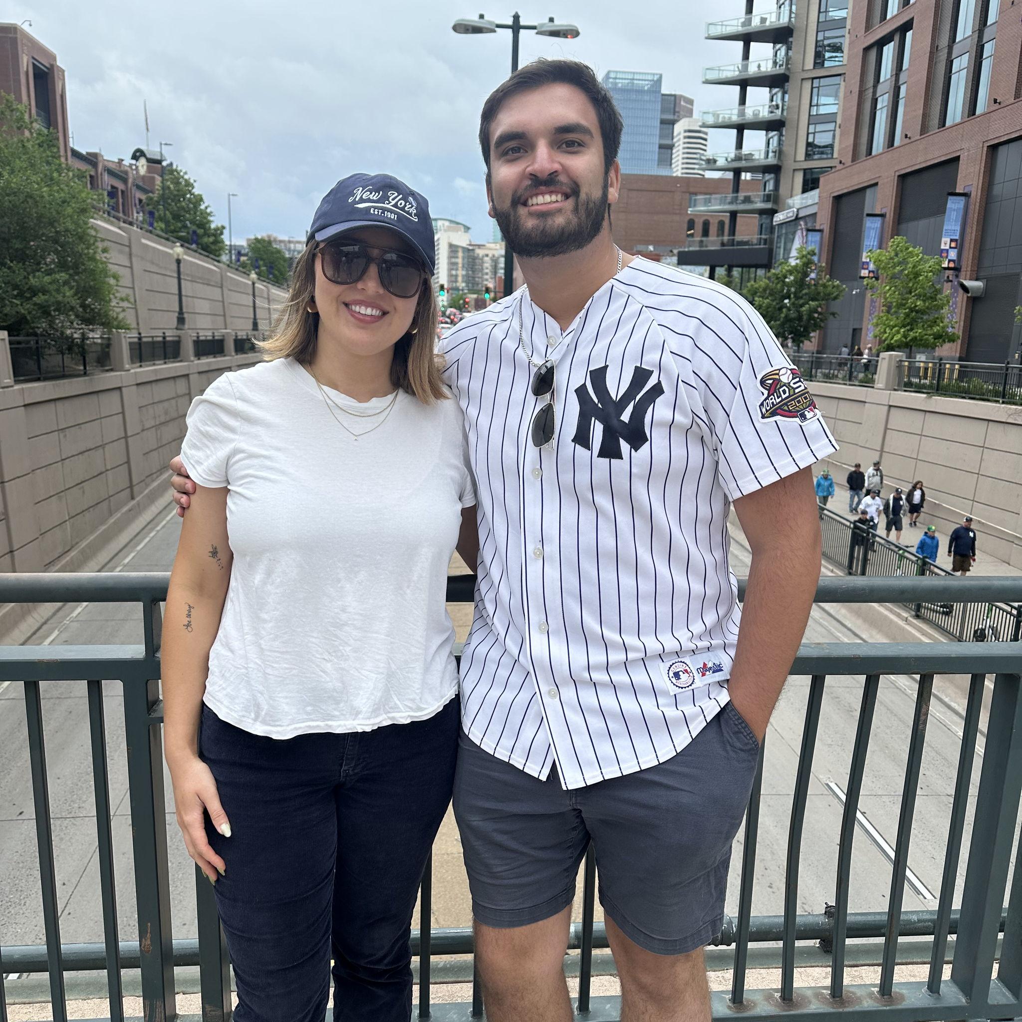 Anthony is a big Yankees fan!