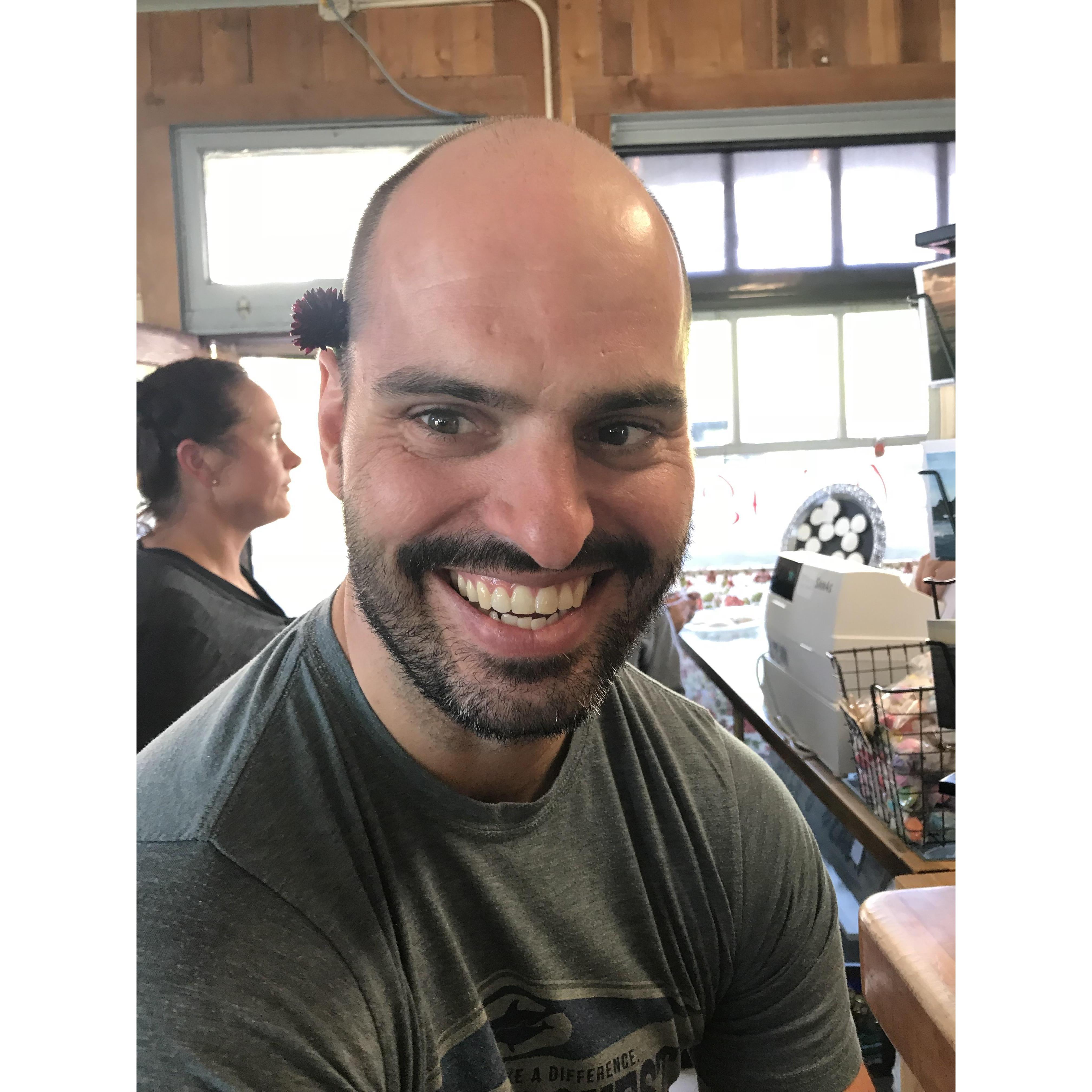 Angela's favorite pic of Chris
