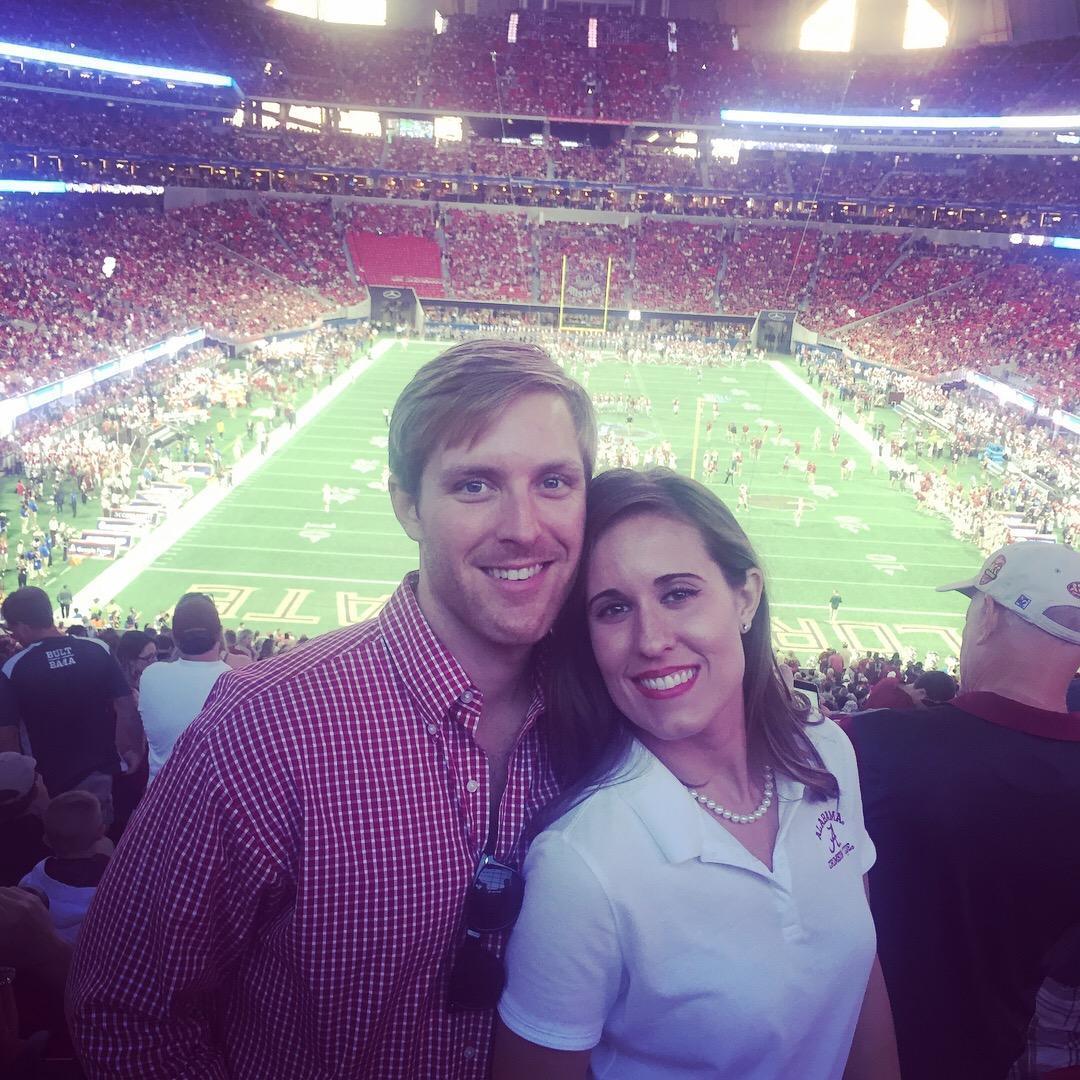 At the season opener FSU vs Alabama at the new Mercedes Benz Stadium