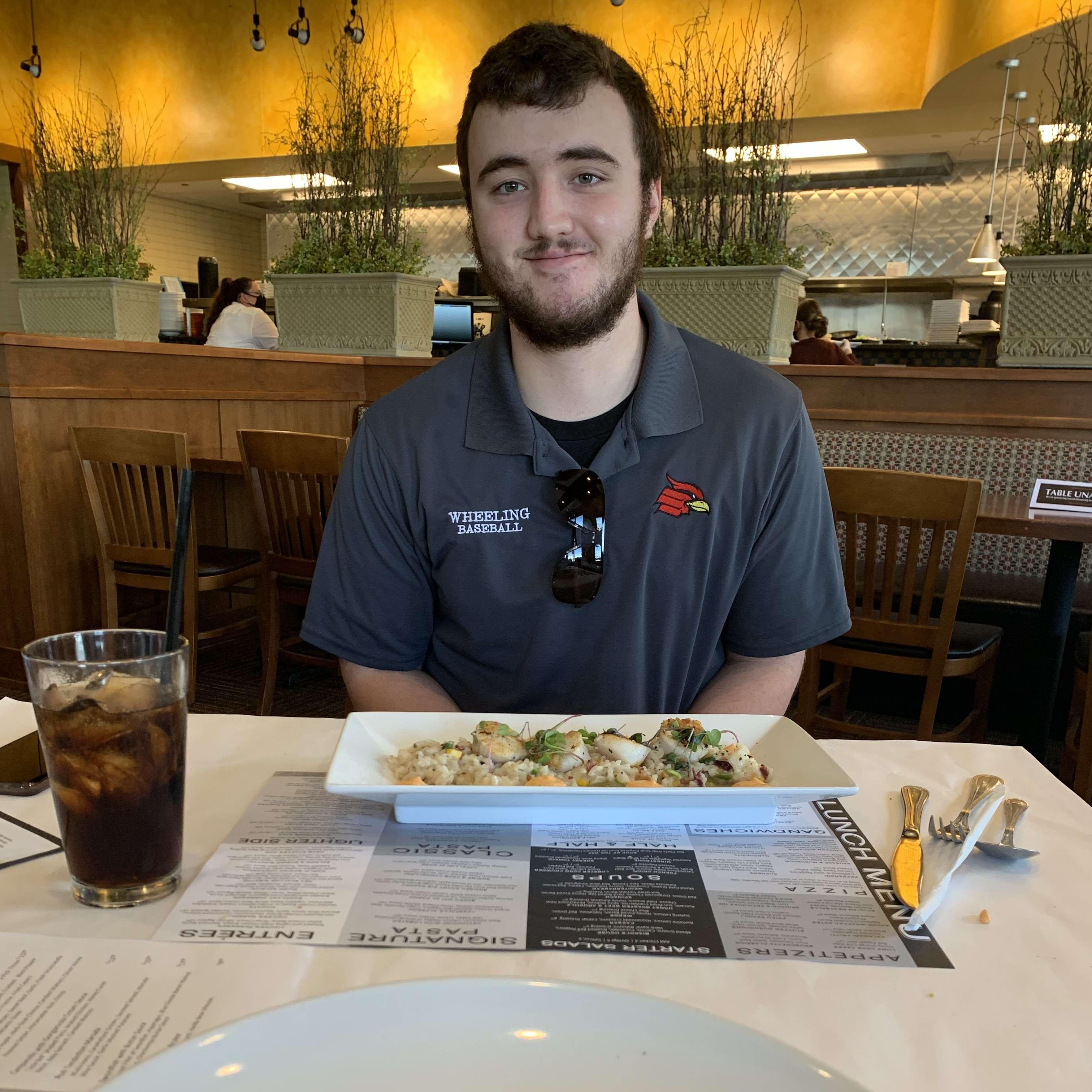 1st anniversary dinner.