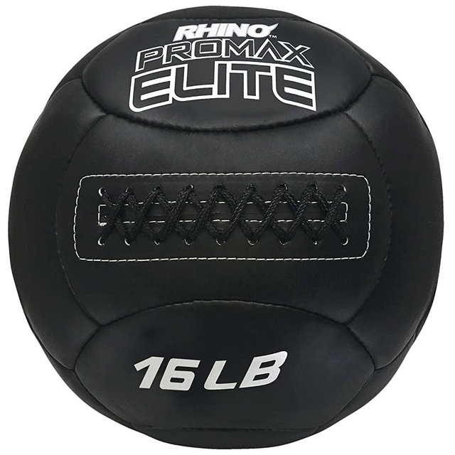 Champion Sports Rhino Promax Slam Balls, Soft Shell with Non-Slip Grip - Medicine Wall Ball for Slamming, Bouncing, Throwing - Exercise Ball Set for Weightlifting, TRX, Plyometrics, Cross Training