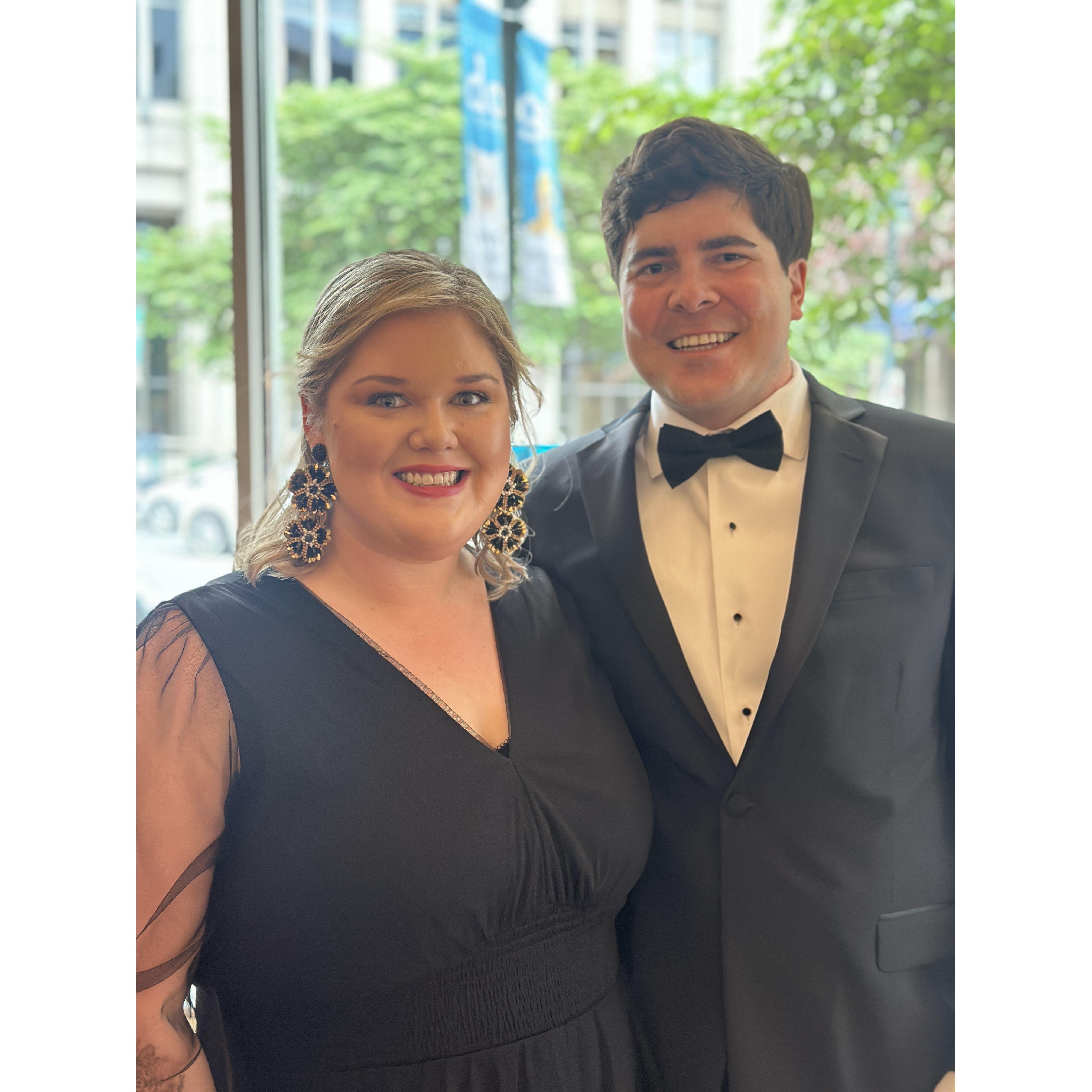Celebrating our friends Rob and Matt at their Uptown Charlotte wedding