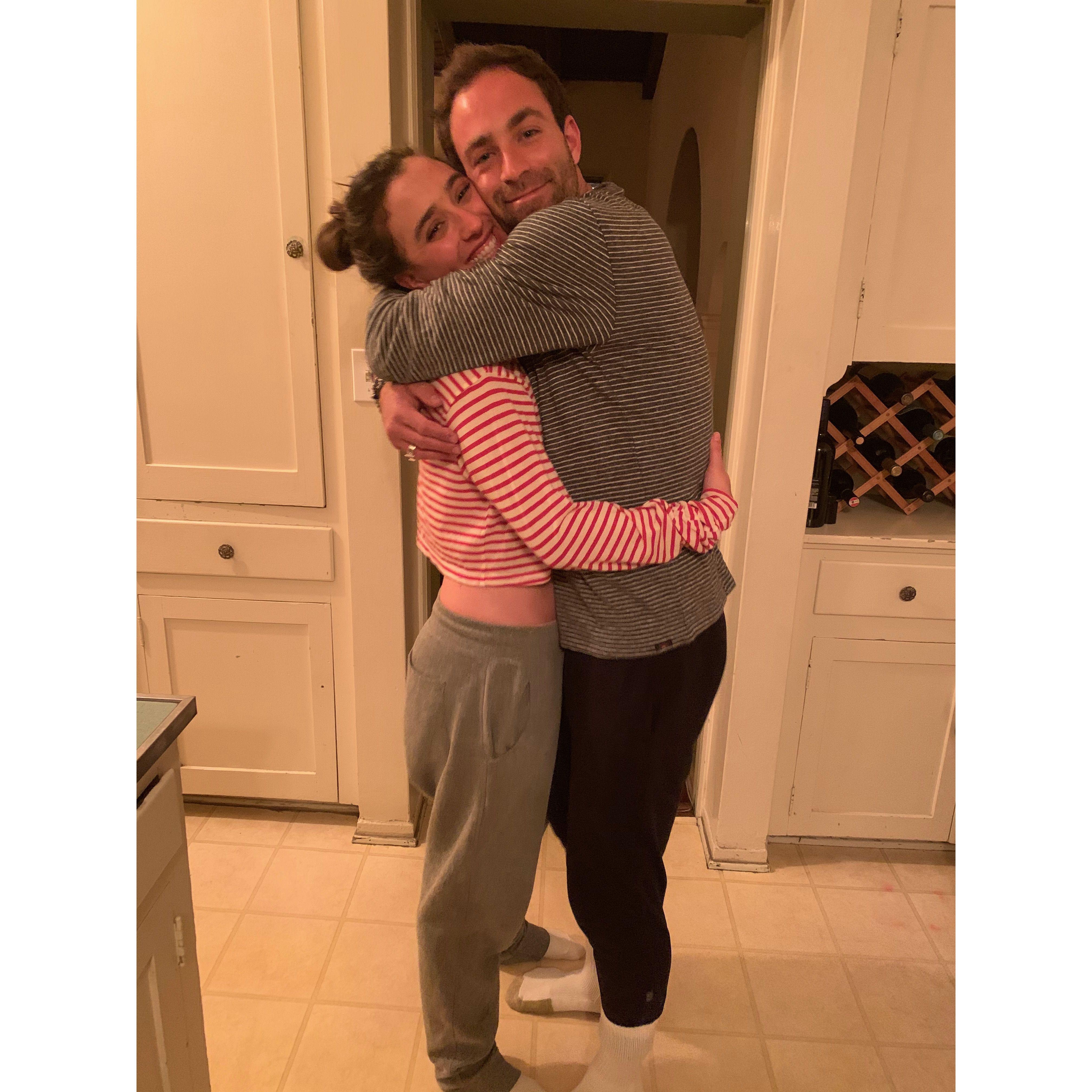 Our first couple photo - April 2020!