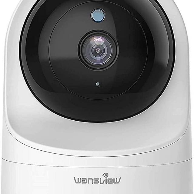 Baby Monitor Camera, Wansview 1080PHD Wireless Security Camera for Home, WiFi Pet Camera for Dog and Cat, 2 Way Audio, Night Vision, Works with Alexa Q6-W …