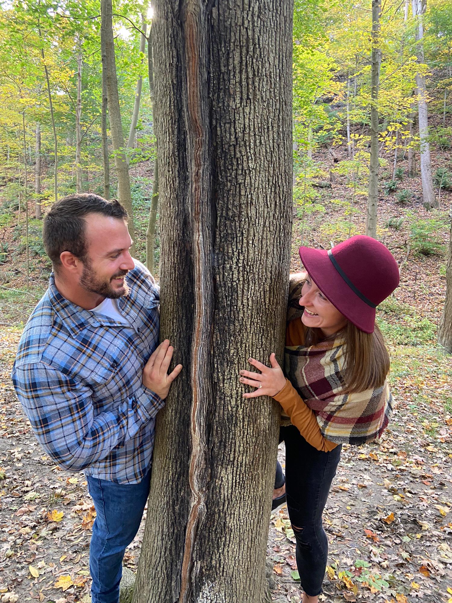 Engagement “photo shoot”...Thanks Jenna!