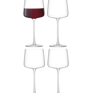Red Wine Metropolitan Glassware Set