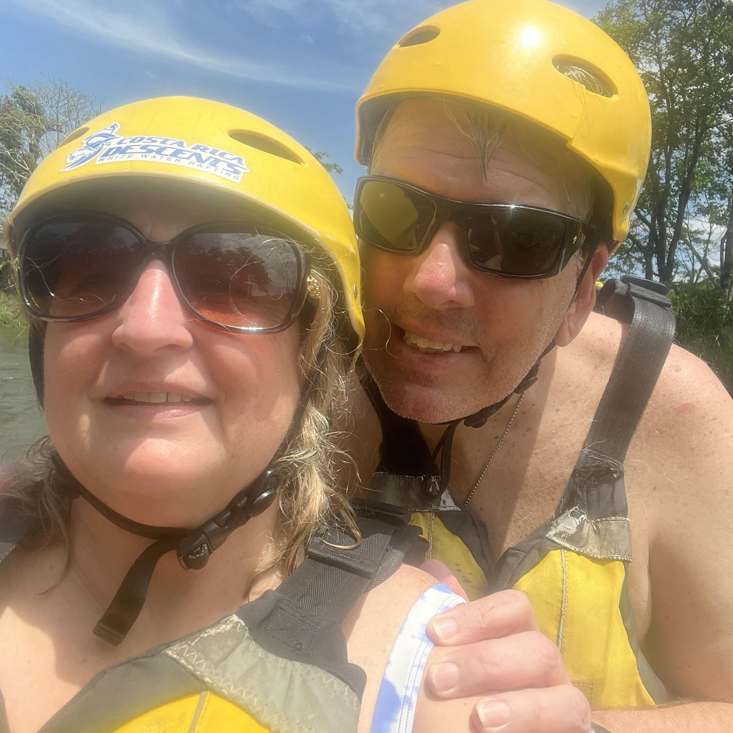 White water rafting in Costa Rica