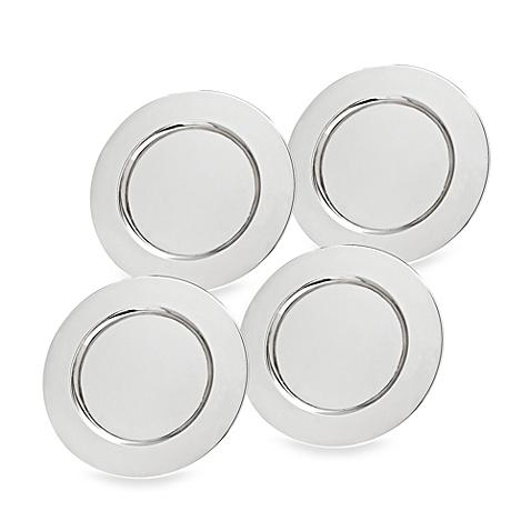 Godinger Stainless Steel Charger Plates (Set of 4)