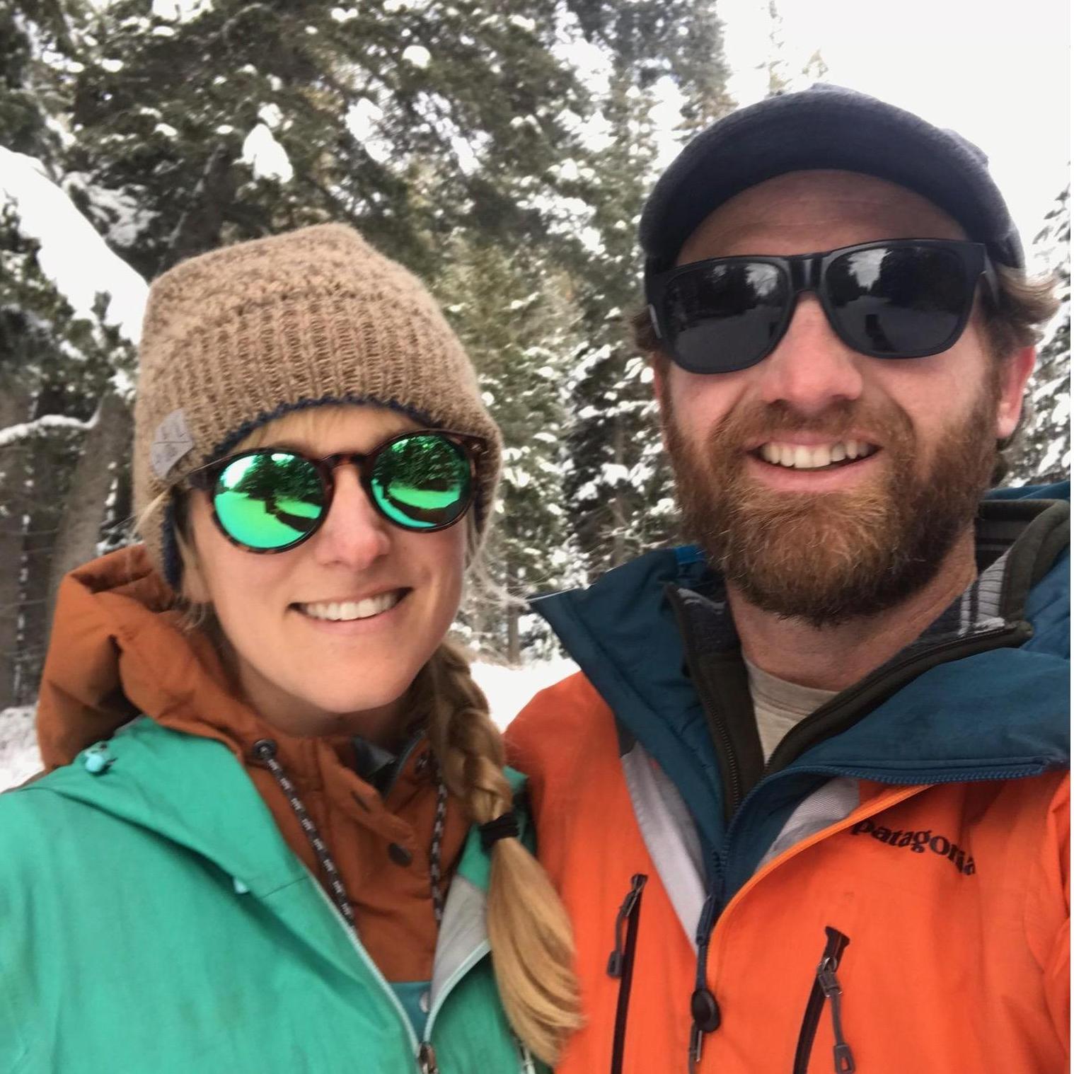 Our first photo together, December 2017.