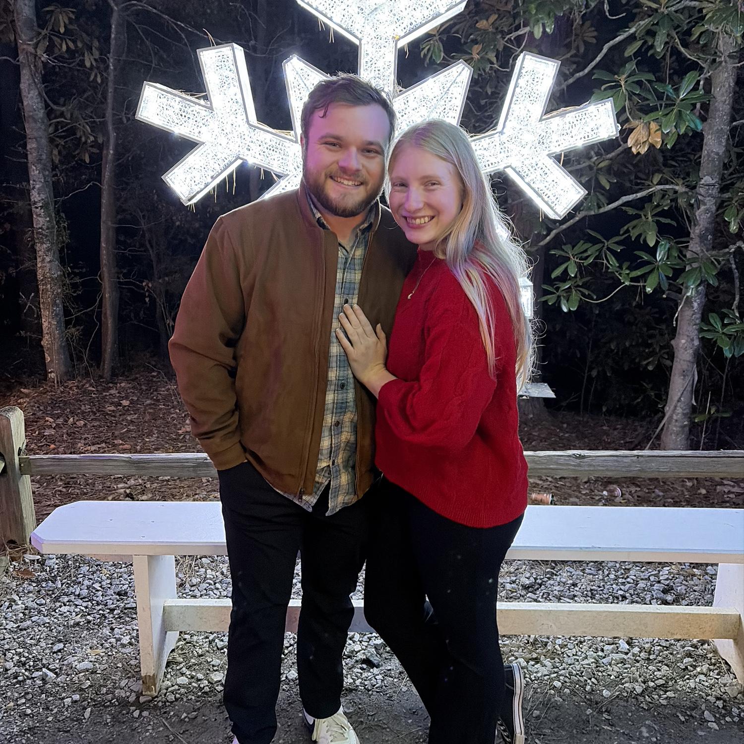 December 19, 2025 - more Christmas lights, but this time we drove 2 hours to Callaway Gardens to take a trolley through the light tour