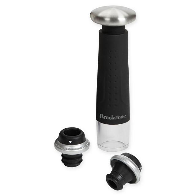 Brookstone® Manual Wine Pump Set