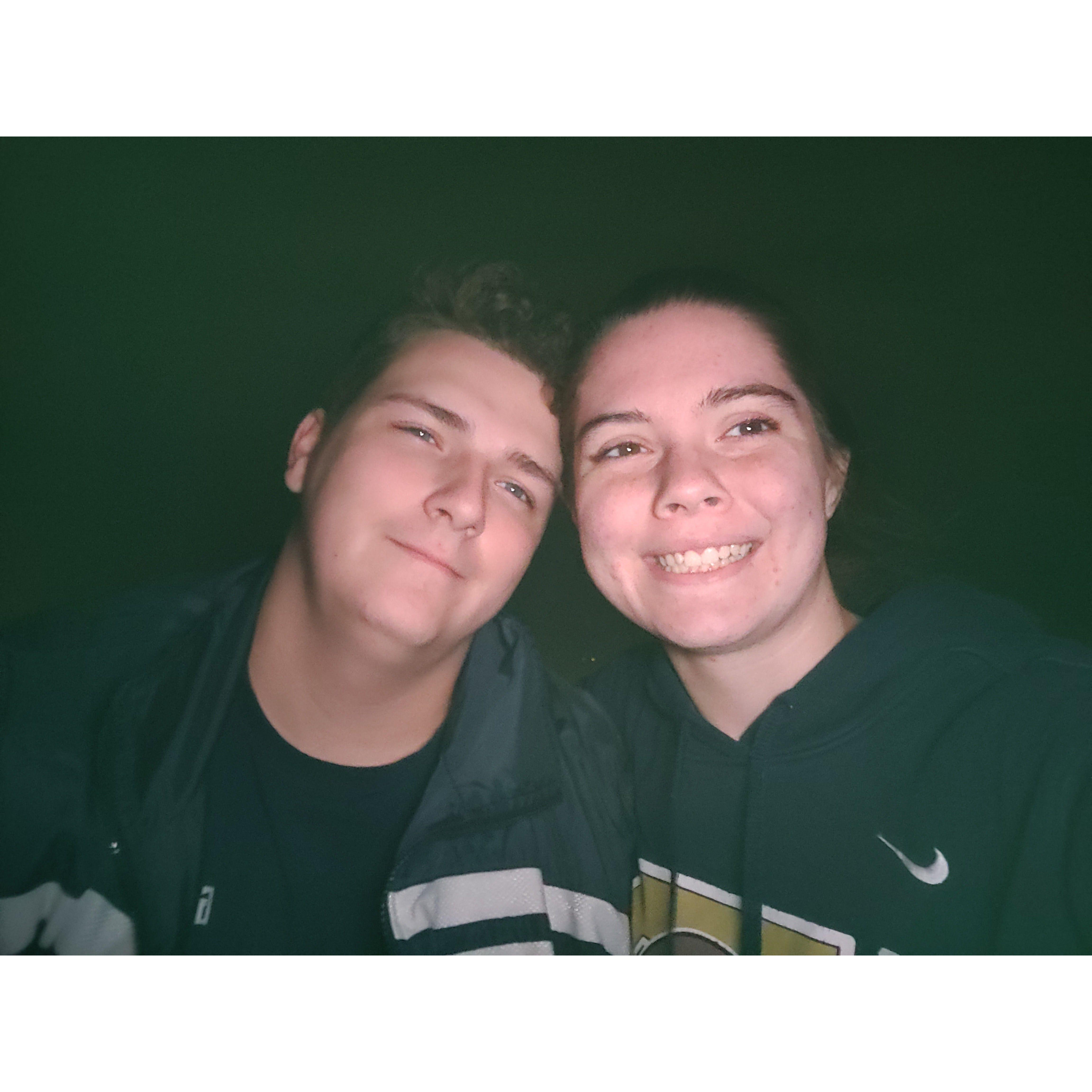 This was our first real vacation together, we went to Arizona
