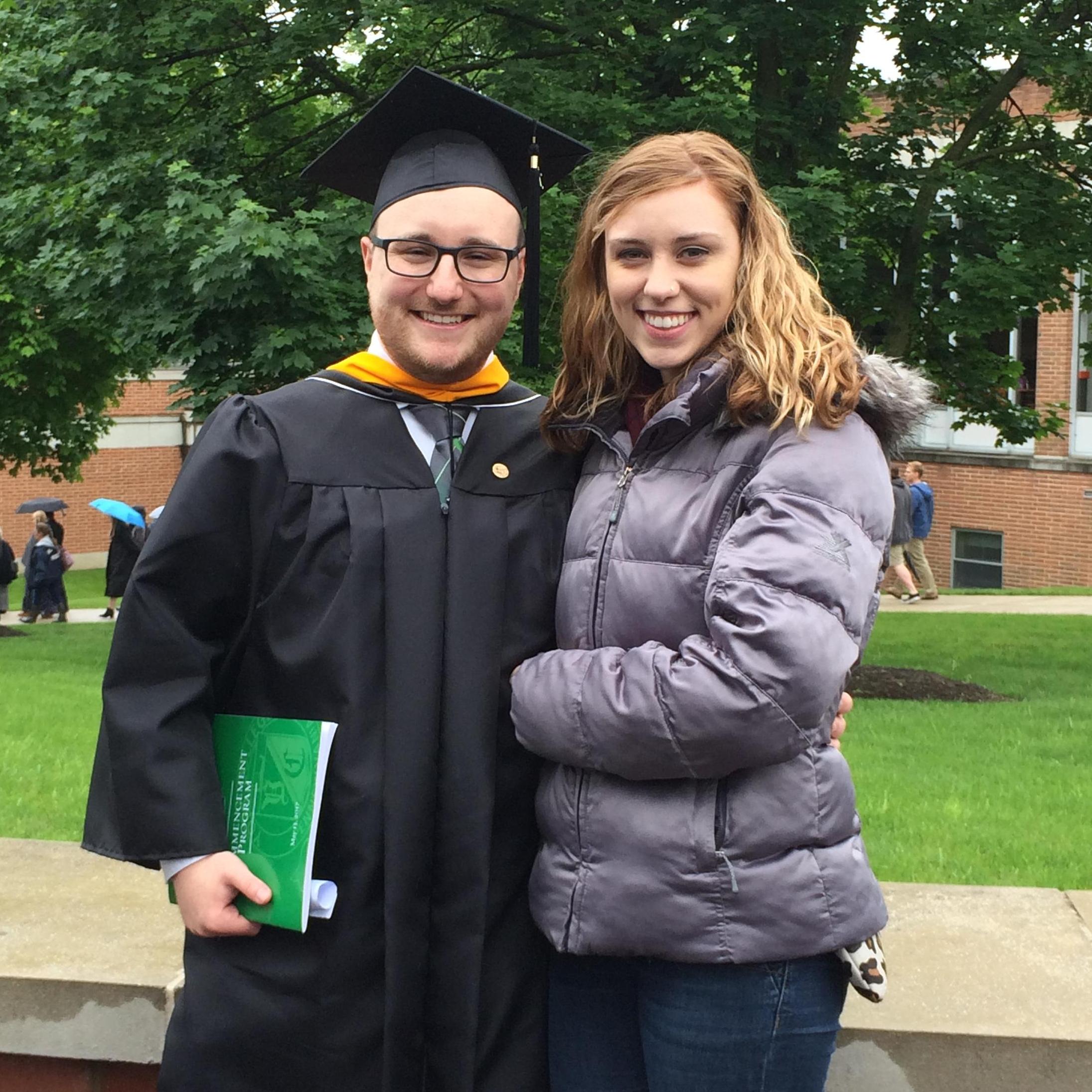 Dillon's graduation day. So proud of him!