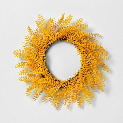 20" Faux Yellow Locust Wreath - Hearth & Hand™ with Magnolia