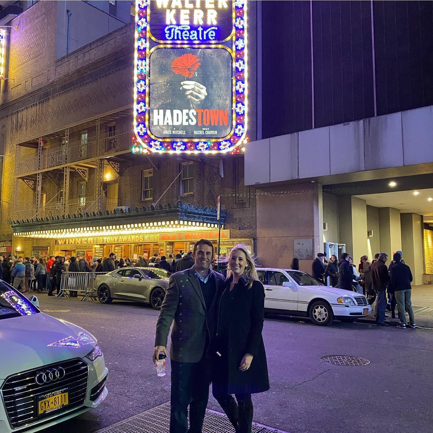 Nate took Liz to her first NY Broadway experience. This is our favorite musical to date, Hadestown. If you haven't seen it, put it on your list.