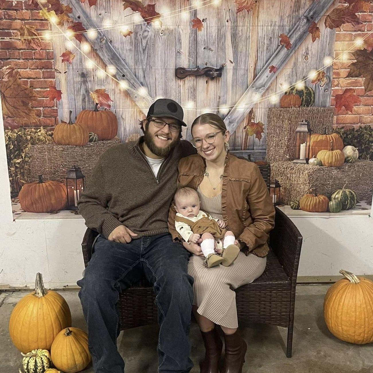 Ethan, Layla, and Sydney at Thanksgiving 2024