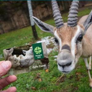 Oregon Zoo Membership for 2 Adults