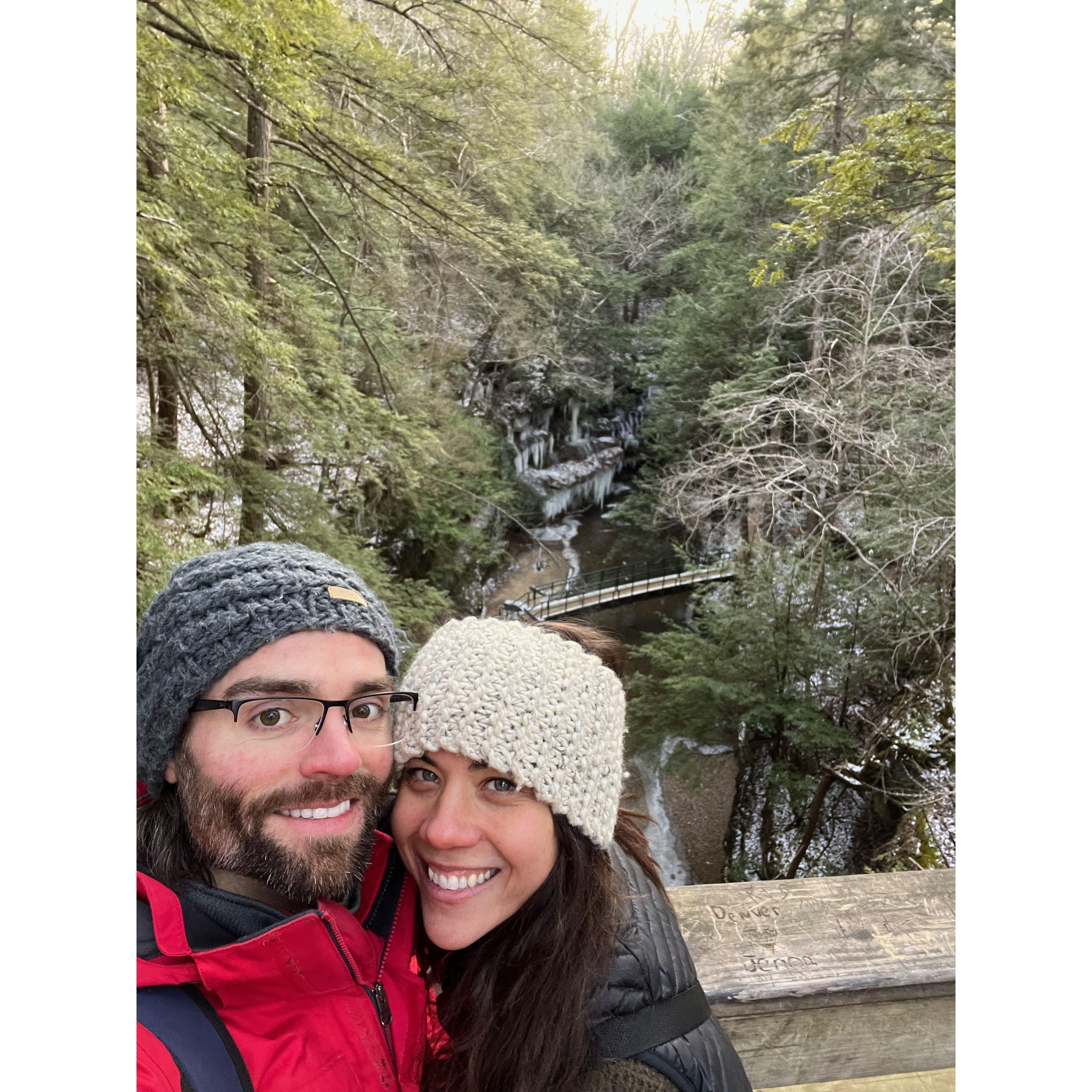 First trip together. Hocking Hills State Park