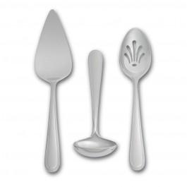 Vera Infinity Stainless Steel 3-Piece Serving Set