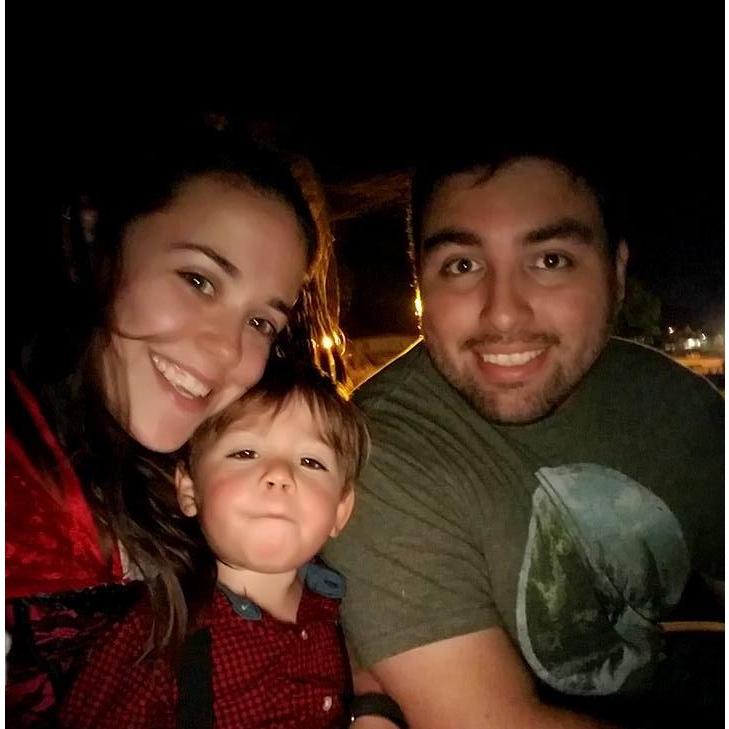 My Brother Cesar, his lovely wife Heather, and my beautiful, charming and amazing nephew Zackary!