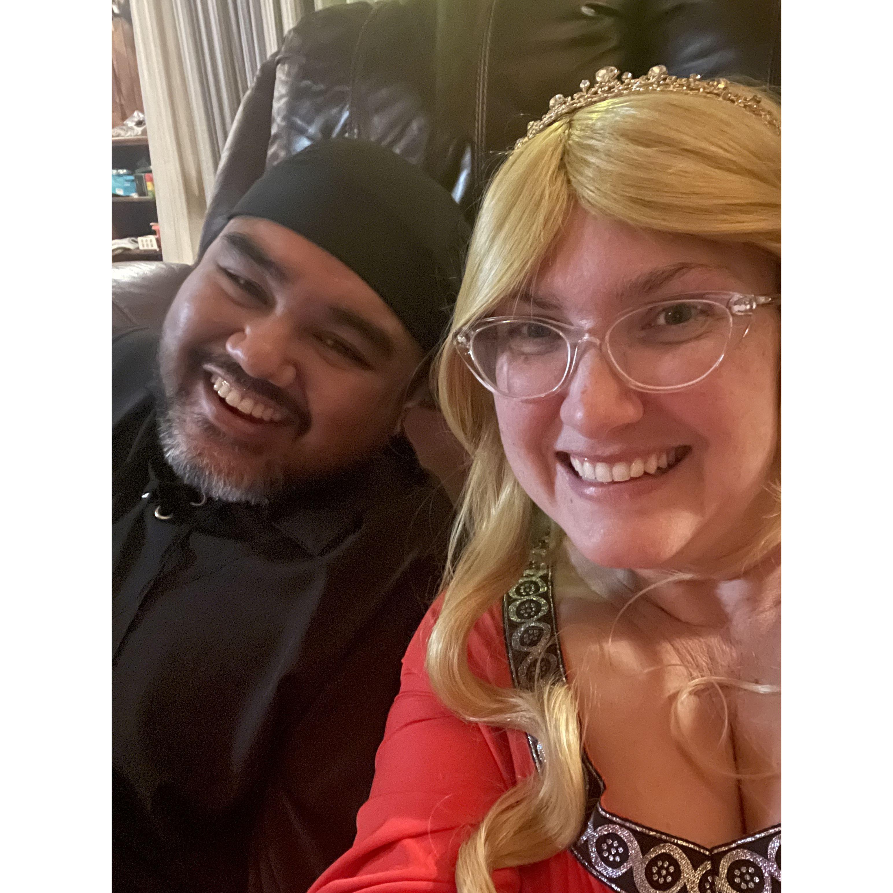 Gotta keep up the Halloween tradition of nerdy couple's costumes! 2023's feature: The Princess Bride!
