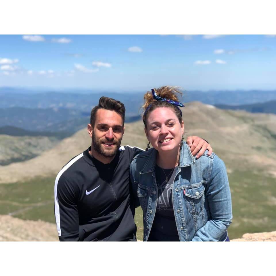 August 2019, atop Mt. Evans for a Denver break from the intense Florida summer and one last hoorah before graduate school.