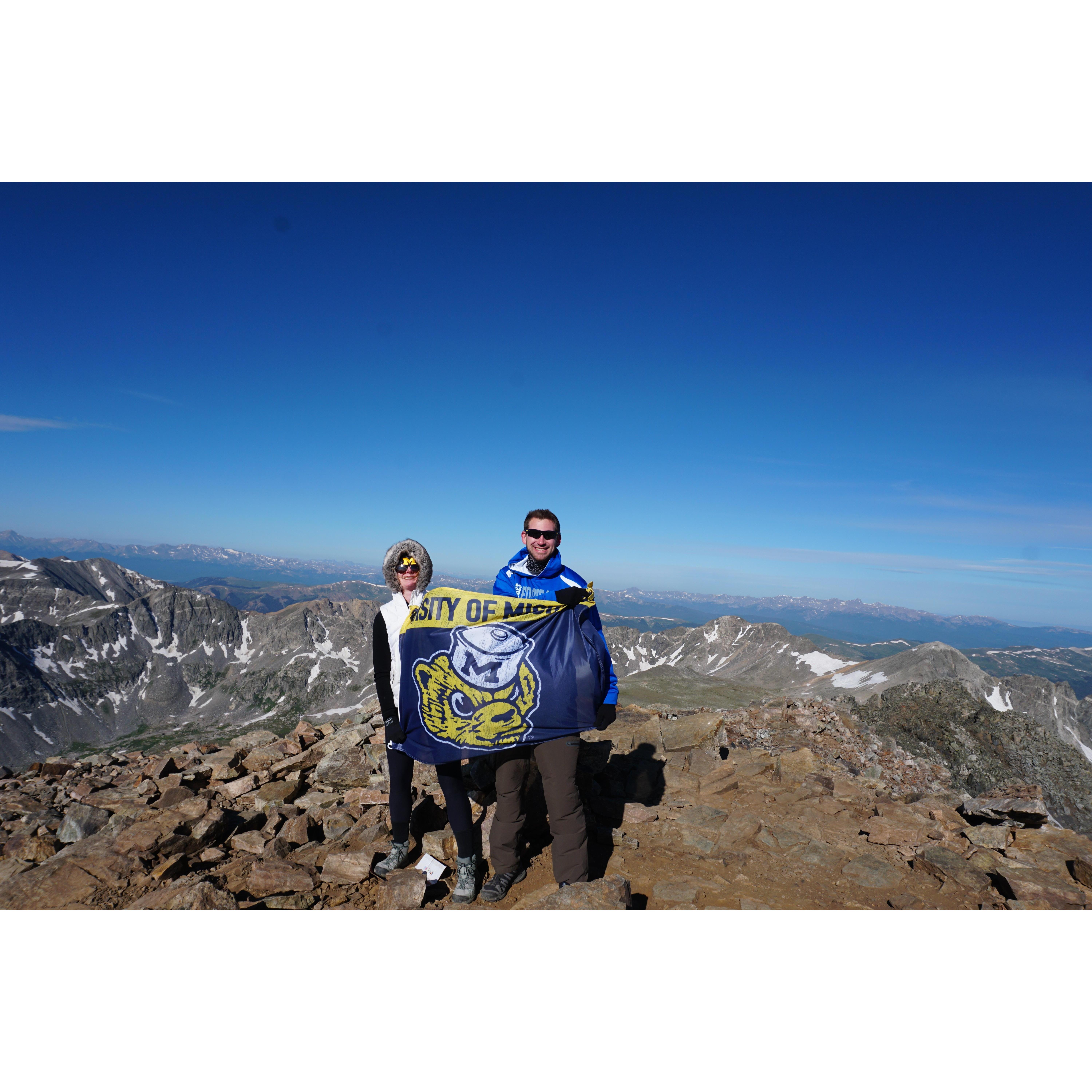 Quandary Peak, 14,265ft, Breckenridge, CO