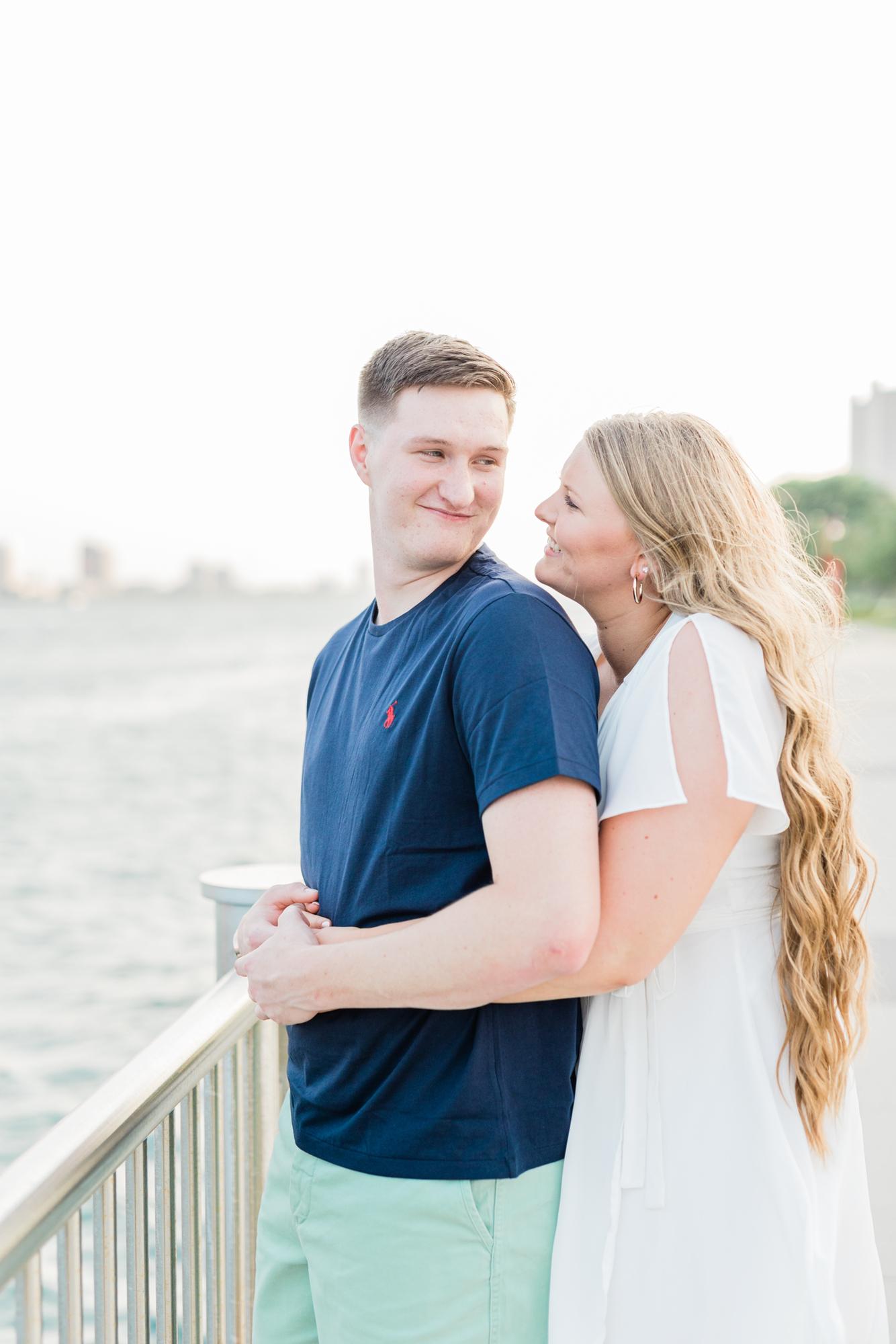 Engagement photos at Milliken State Park