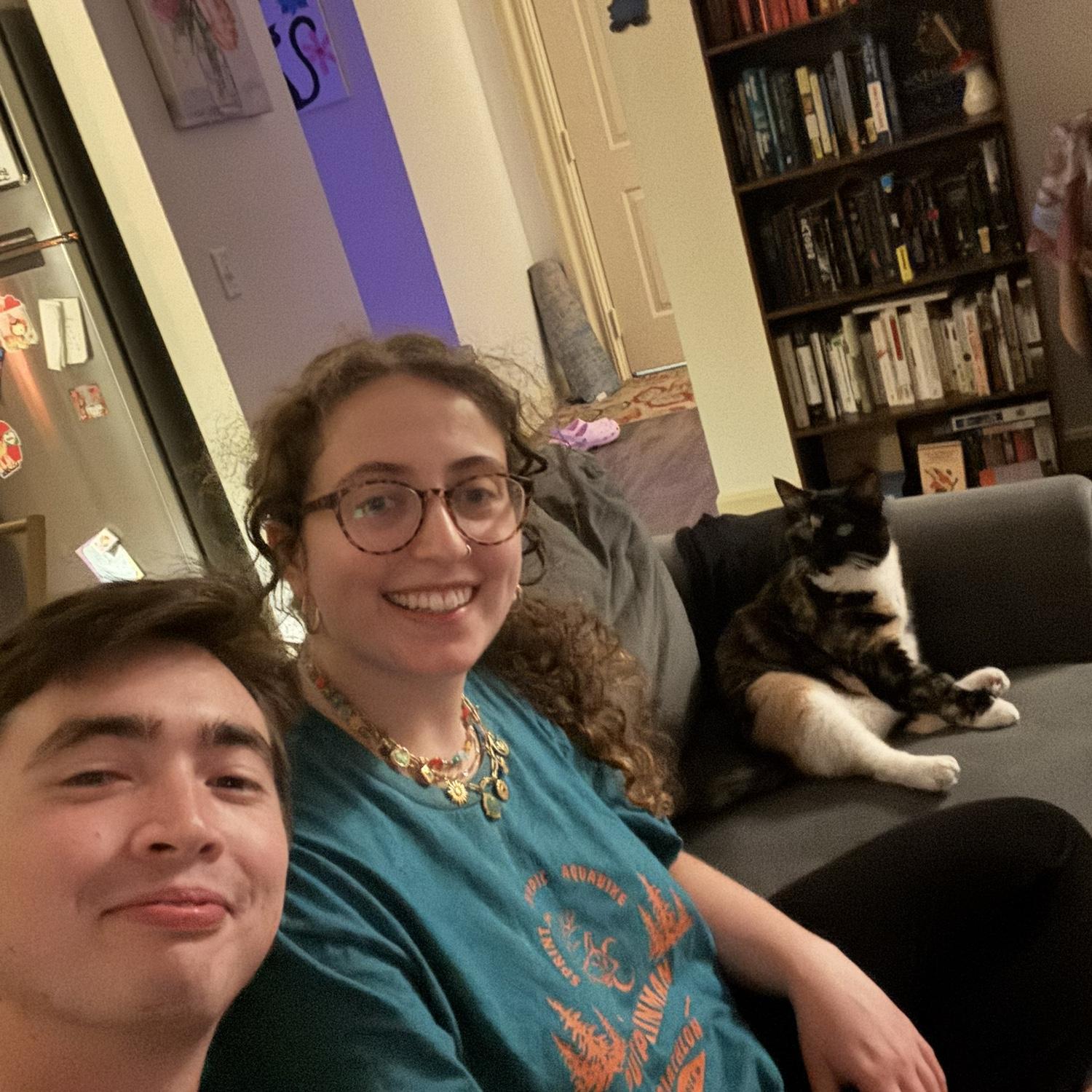 Second apartment together! With a dishwasher and an actual bedroom!