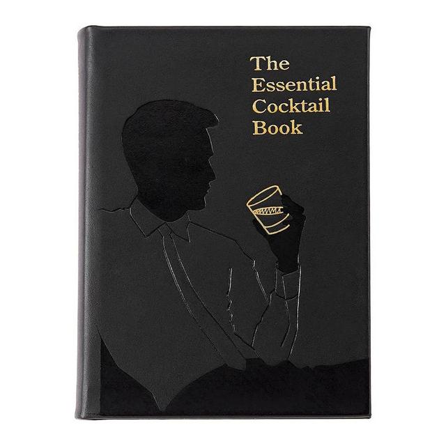 Graphic Image The Essential Cocktail Book in Bonded Leather