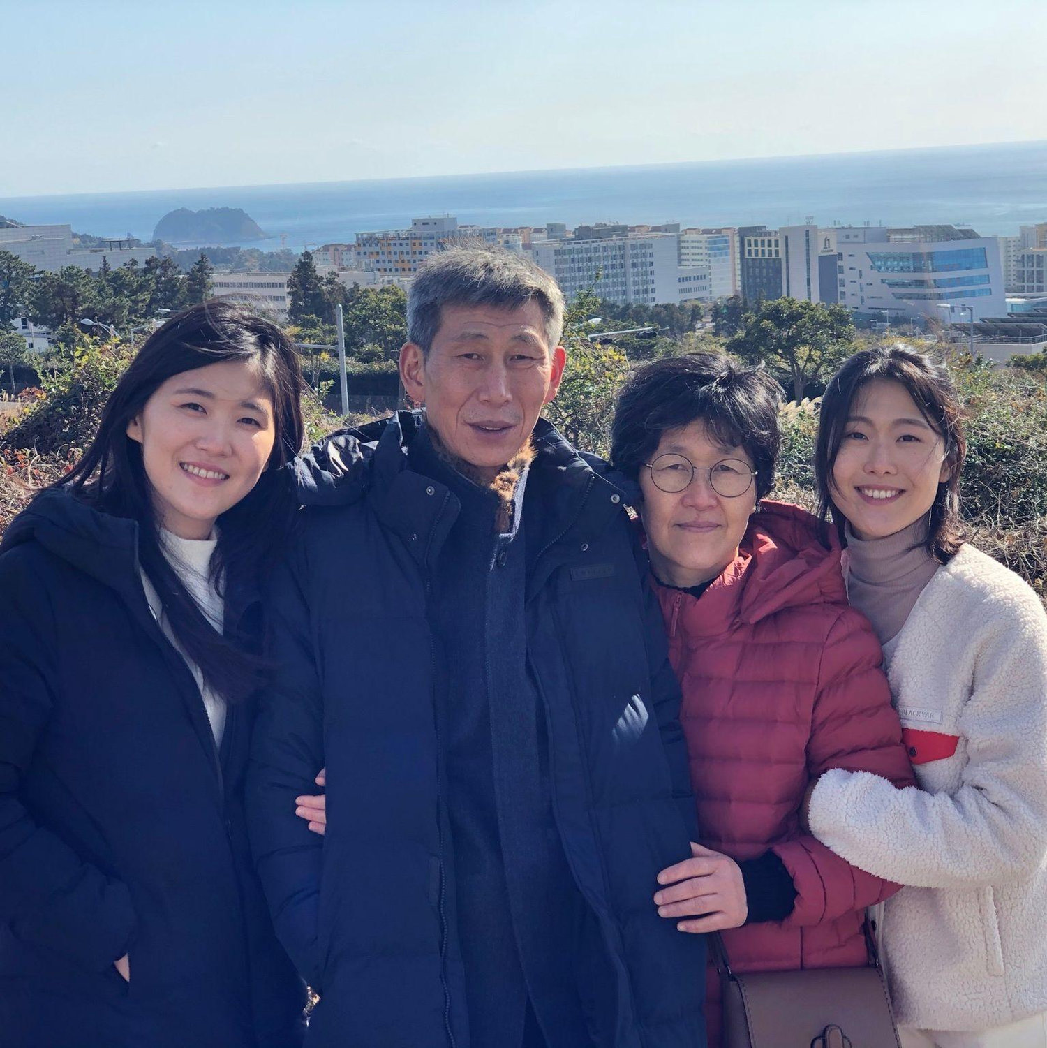 Family trip to Jeju Island, South Korea.