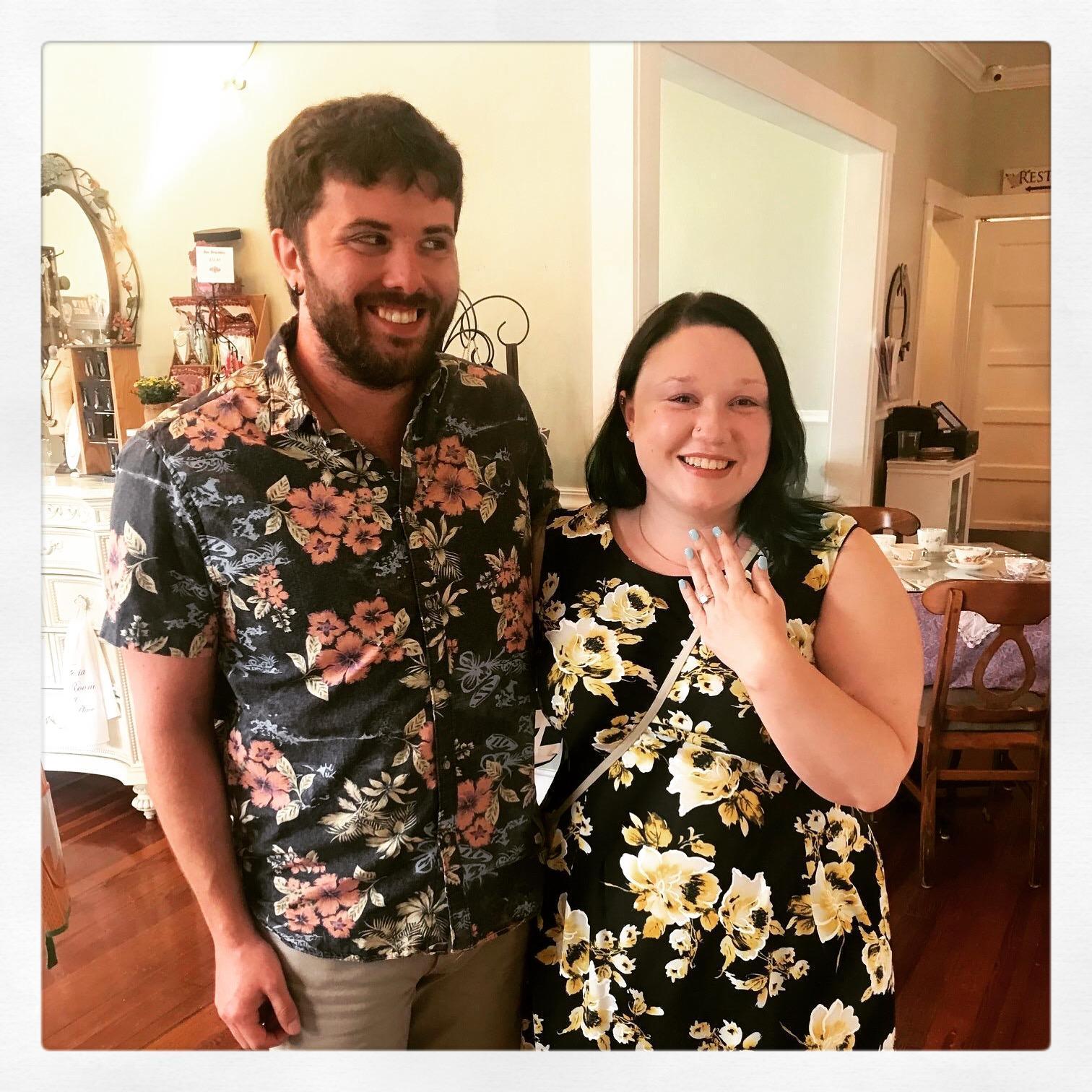 The day Tyler proposed!