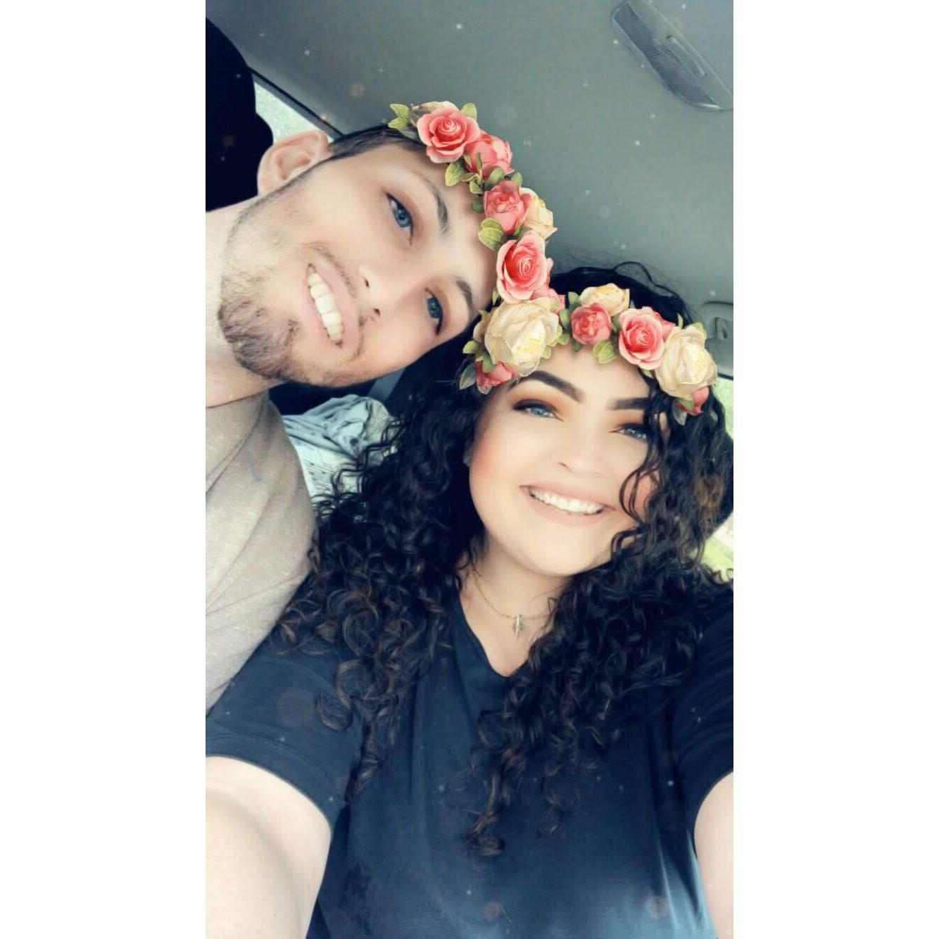 Every once and a while I get a picture with him smiling