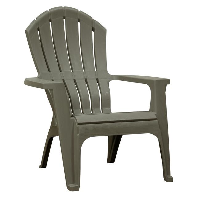 Adams Manufacturing Stackable Gray Adirondack Chair
