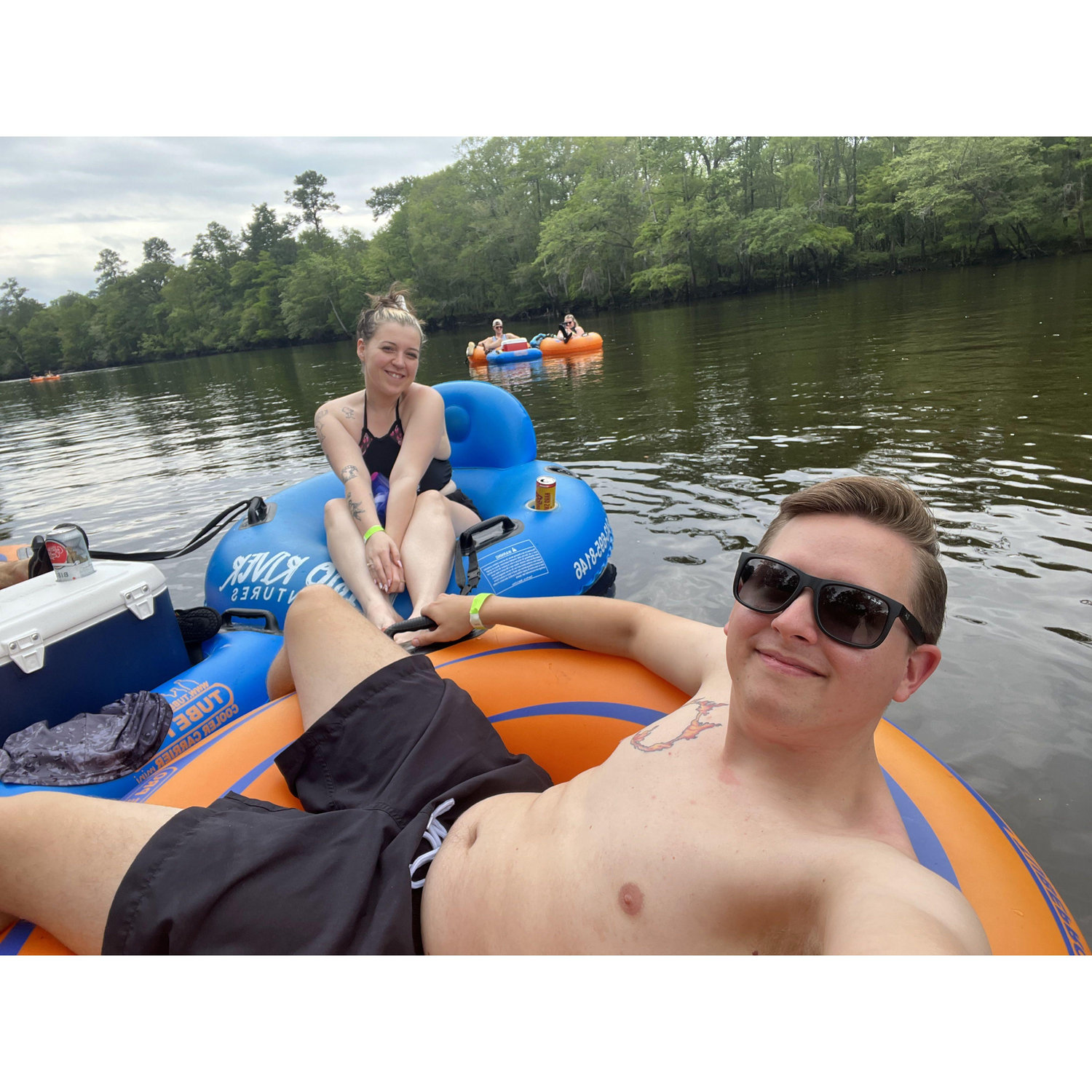 Floatin in the river in SC