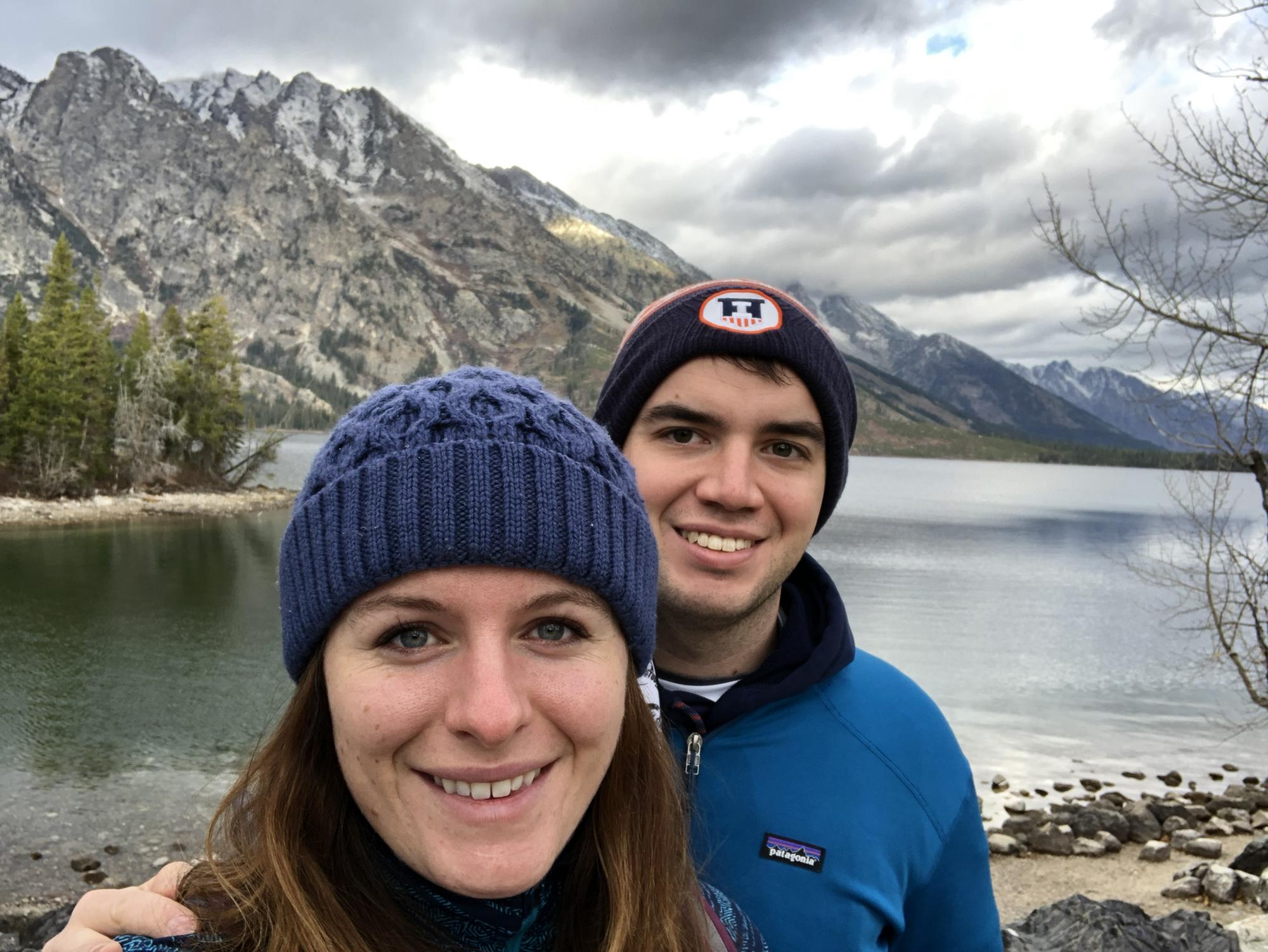 From our anniversary trip to the Tetons.