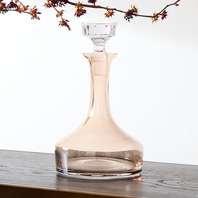 Vogue Decanter Amber Smoke