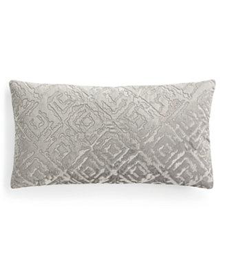 Hotel Collection Illusions Decorative Pillow, 12" x 22", Created for Macy's