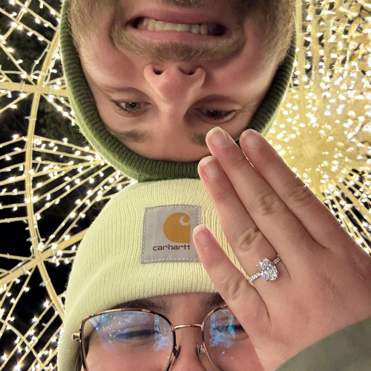 Our first and last holiday season engaged - so grateful for all the memories that were made.