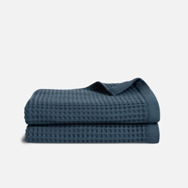 Dreamweave Waffle Bath Sheets - Abyss