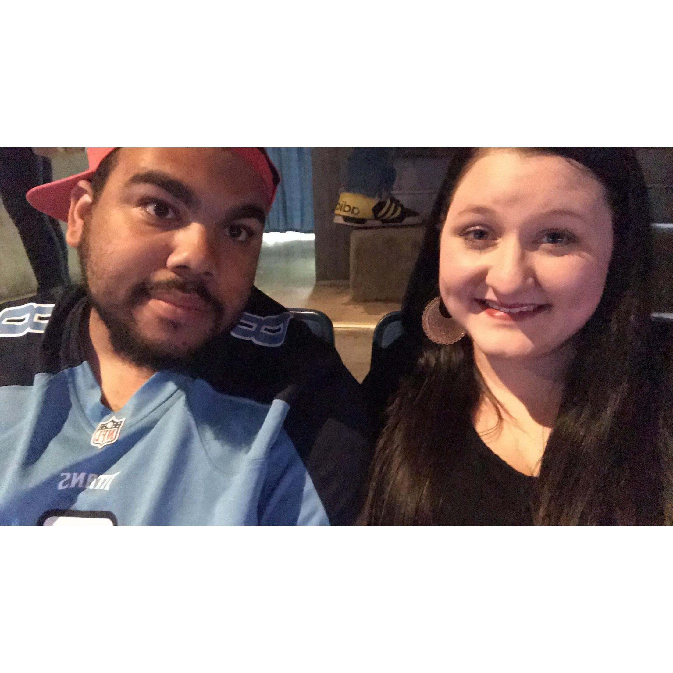 FGL concert. Keidric wasn't thrilled :)