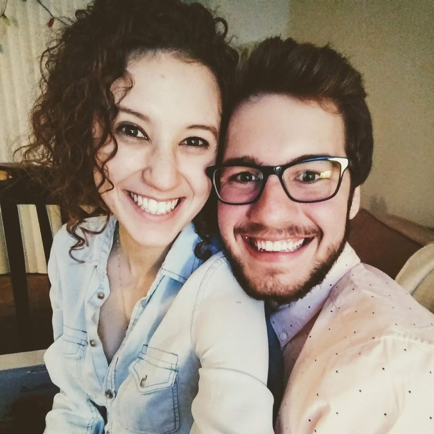 Our first "I love you" happened right before this picture!