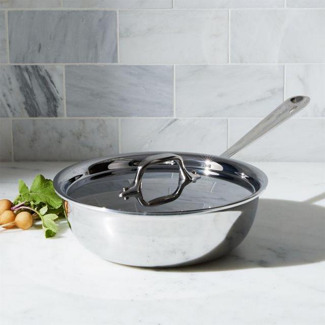 All-Clad ® d3 Stainless 4-Qt. Weeknight Pan with Lid