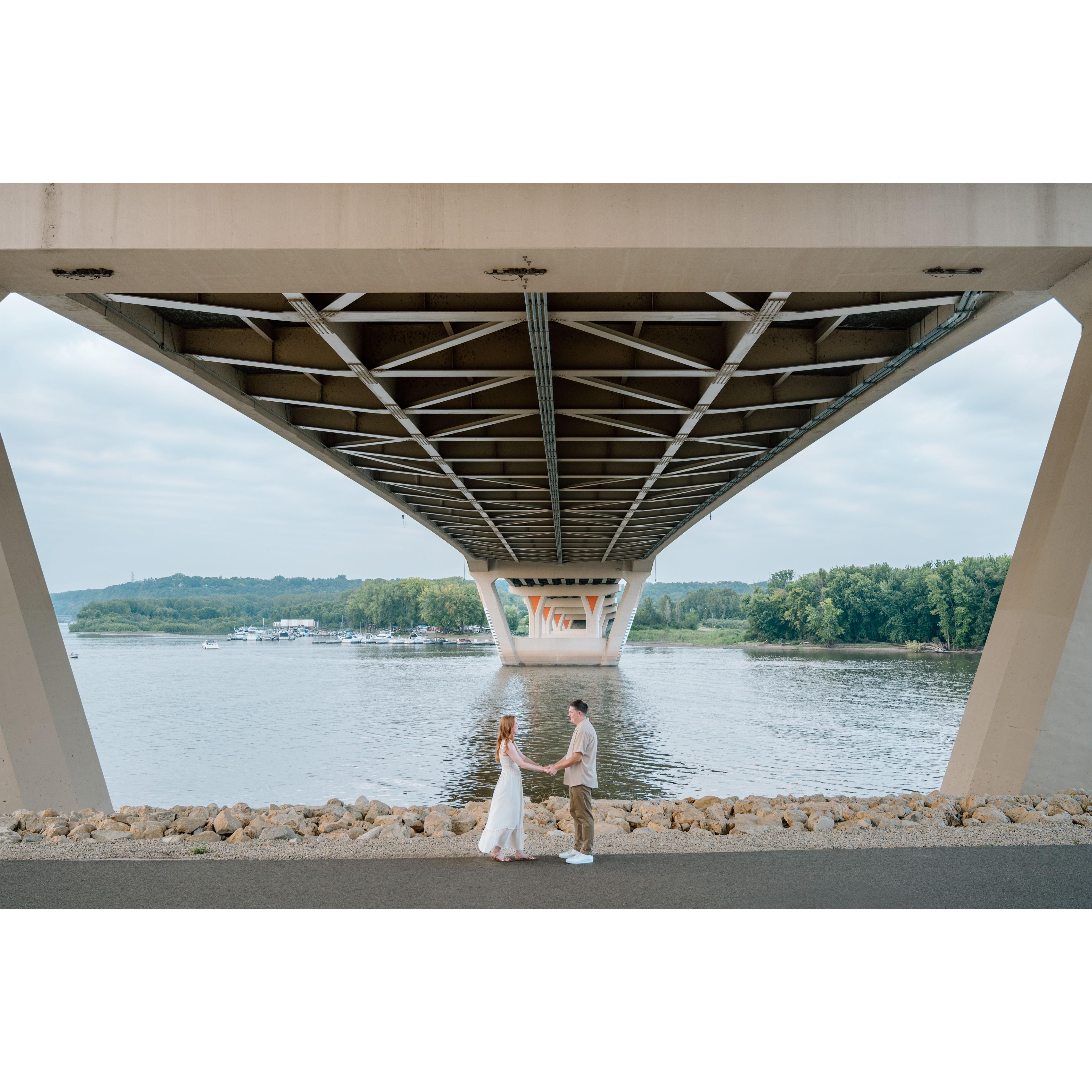 Exploring our new hometown