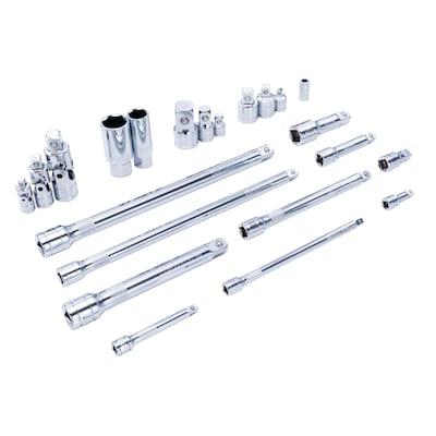 Kobalt 22-Piece 1/4-in, 3/8-in and 1/2-in Drive Accessory Set