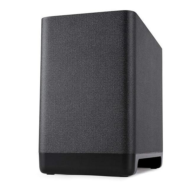 Polk Audio React 7" Wireless Subwoofer - Designed to Add Deep, Impactful Bass to Polk React Soundbar, Bass Adjust EQ, Amazon Alexa Compatible