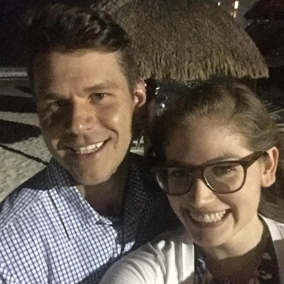 A picture of us in Mexico on our first vacation!