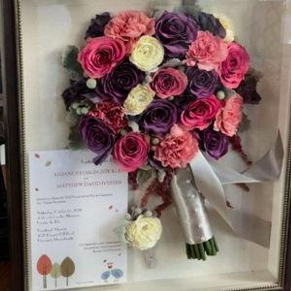 Keepsake Wedding Bouquet Preservation